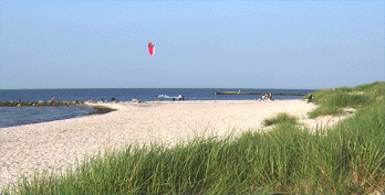 Der Strand vor Heidkate
